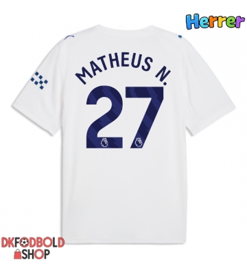 Manchester City Matheus Nunes #27 Tredje trøje 2026-27 Kort ærmer
